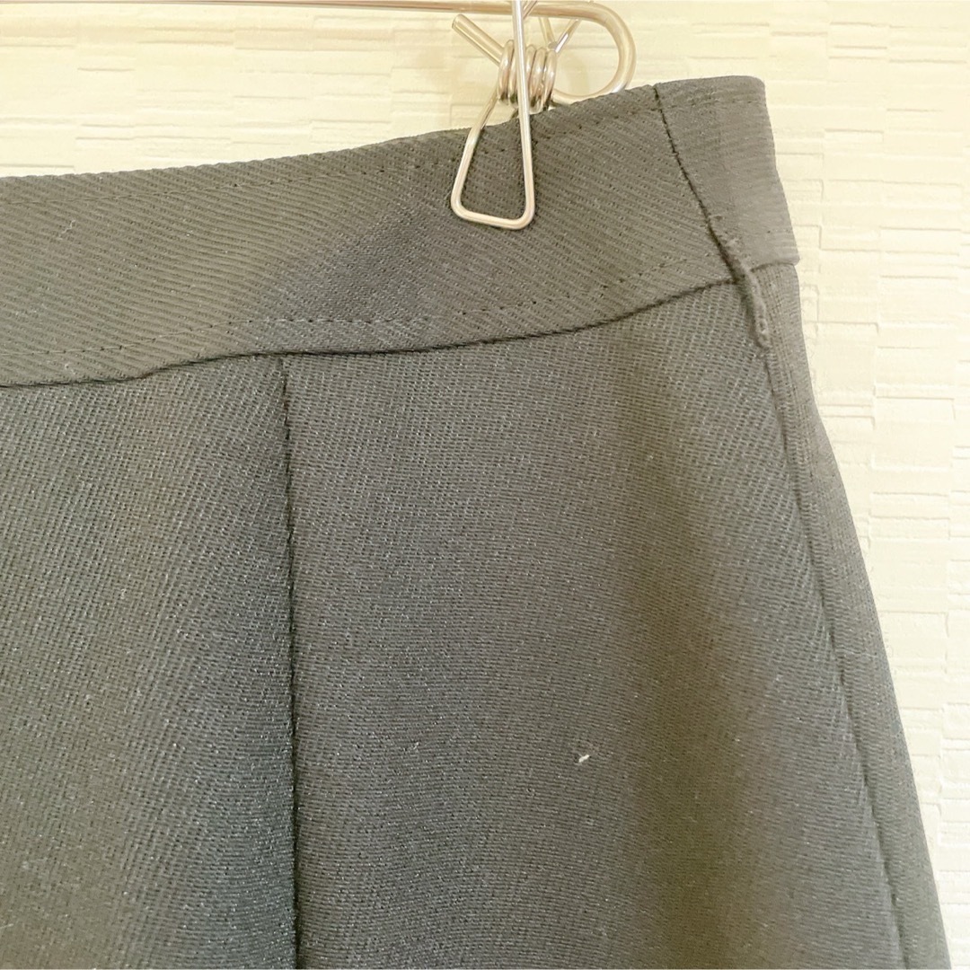 ROPE’(ロペ)の【ROPE】膝丈 プリーツスカート ブラック カジュアル オフィス レディースのスカート(ひざ丈スカート)の商品写真