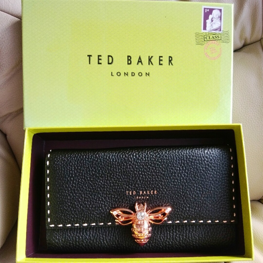 TED BAKER - テッドベイカーメタルビー長財布チェーン付きの通販 TED BAKER - テッドベイカーメタルビー長財布チェーン付きの通販