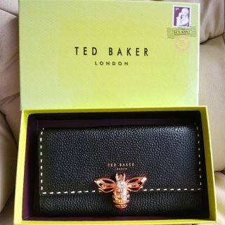 ★新品★ TED BAKER テッドベーカー   長財布　黒　ブルドッグ