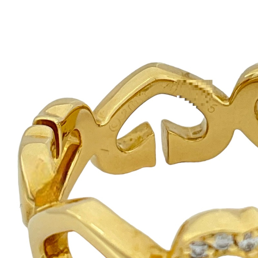 Cartier - カルティエ Cartier Cハート ダイヤモンド リング 750YG