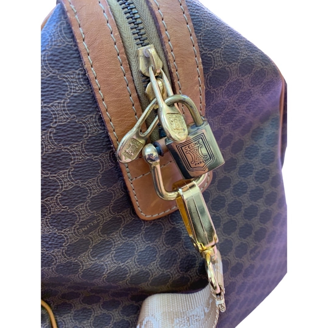 celine - セリーヌ ボストンバッグ ショルダー付きの通販 by 17