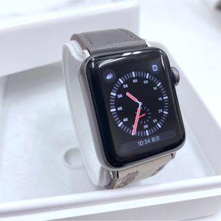 アップルウォッチ(Apple Watch)のアップルウォッチ series3 セルラー Apple Watch 38mm 黒(その他)