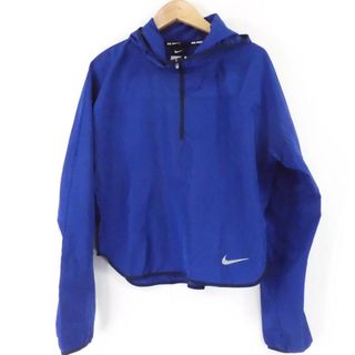 ナイキ(NIKE)の未使用 NIKE ナイキ SP160711SIV プルオーバーブルゾン M ハーフジップ レディース AY4425A7 (ロングコート)