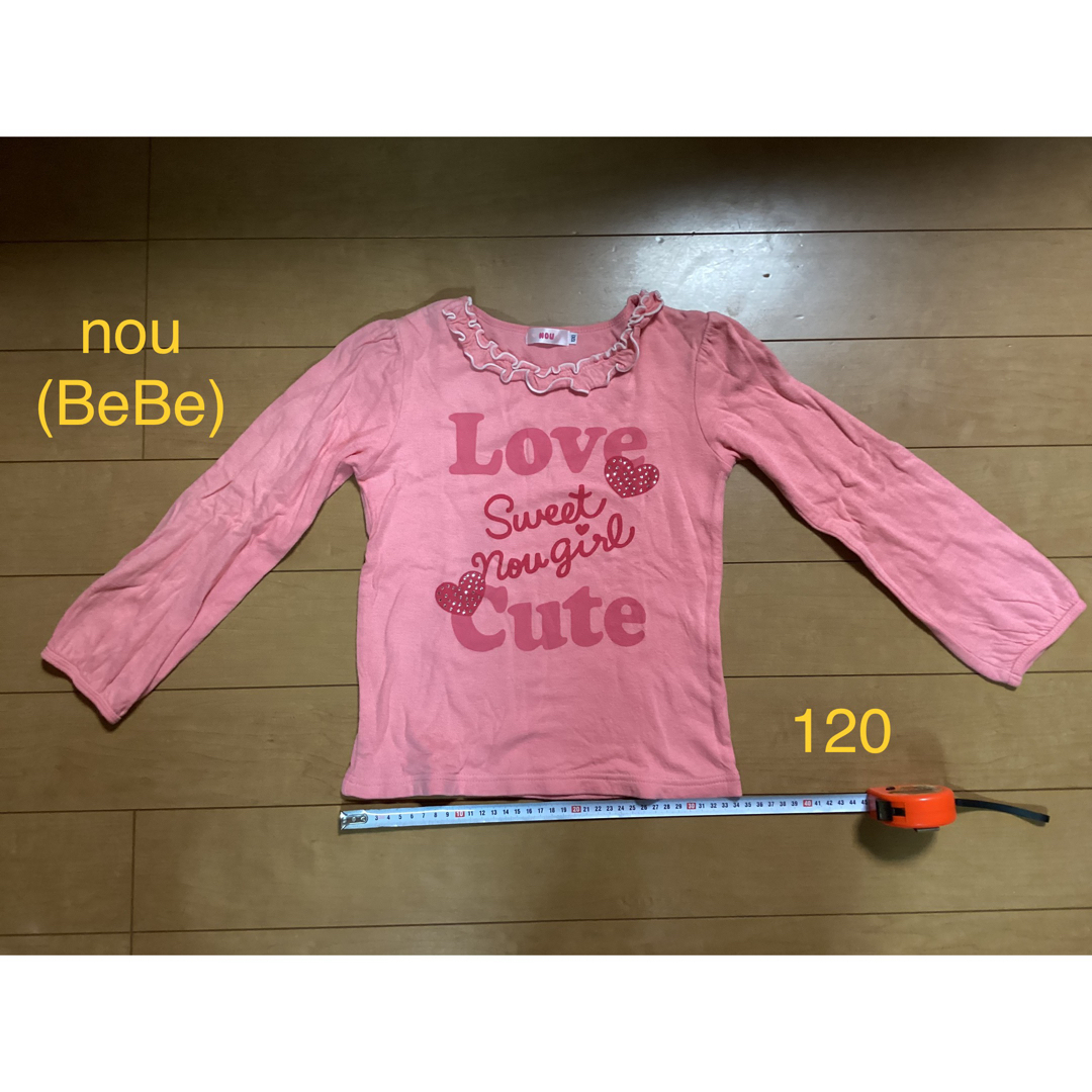 BeBe(ベベ)の専用出品 キッズ/ベビー/マタニティのキッズ服女の子用(90cm~)(Tシャツ/カットソー)の商品写真