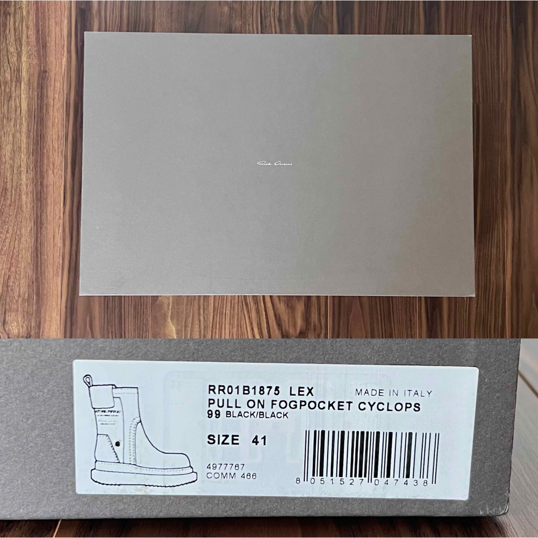 Rick Owens - 新品 RICK OWENS PULL ON FOGPOCKET CYCLOPSの通販 by