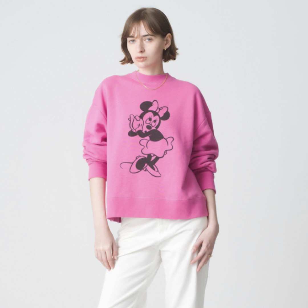 ロンハーマンディズニー　Minnie Sweat Shirt pink XS