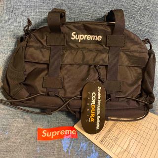 シュプリーム(Supreme)の新品未使用  19fw Supreme Waist Bag ウエストバッグ 黒(ウエストポーチ)