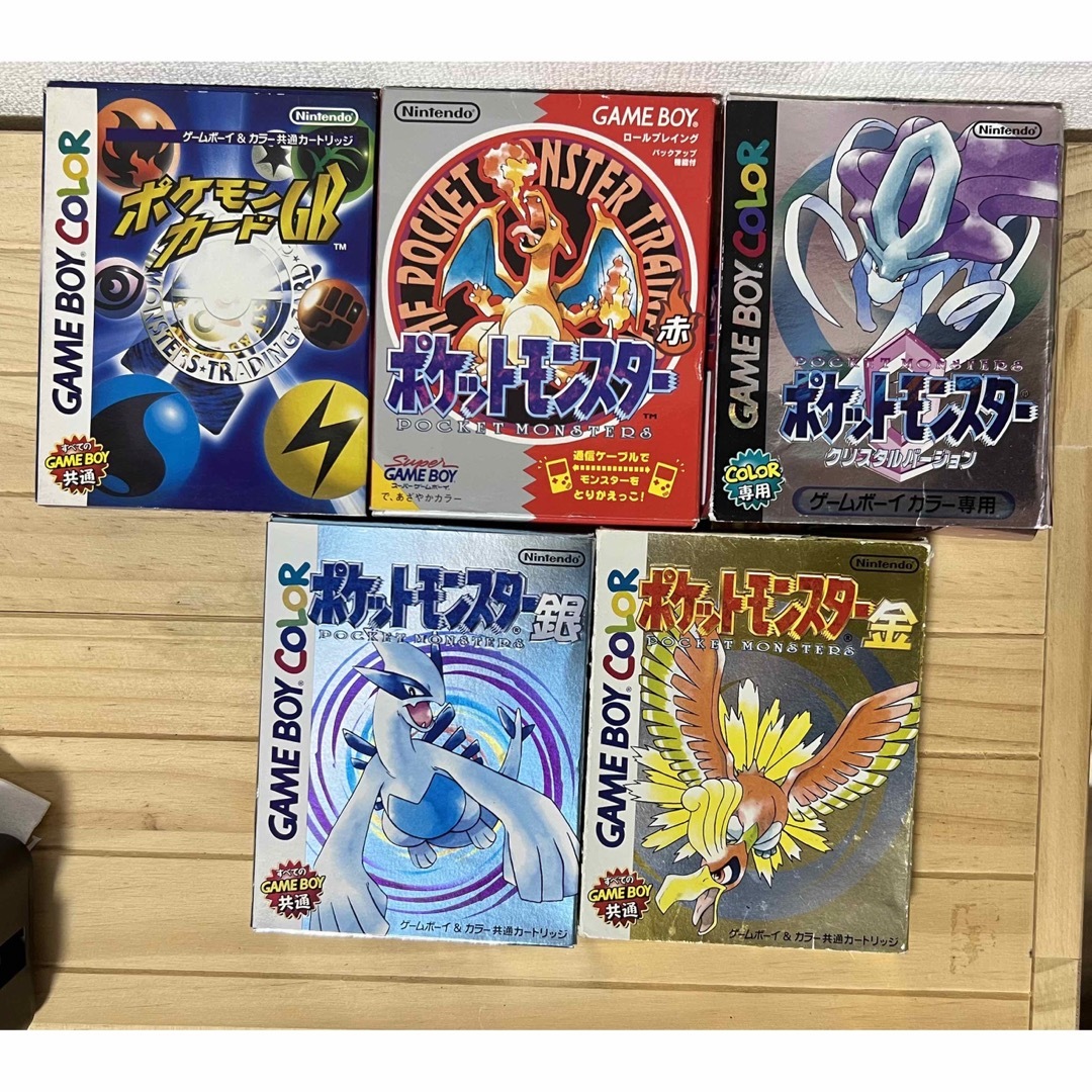 ポケットモンスター　5本セット　ゲームボーイゲームソフト/ゲーム機本体