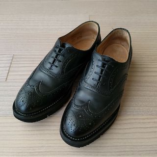 JOSEPH CHEANEY & SONS - CHEANEY チーニー ビブラム 黒【UK4/JPN23.5cm】