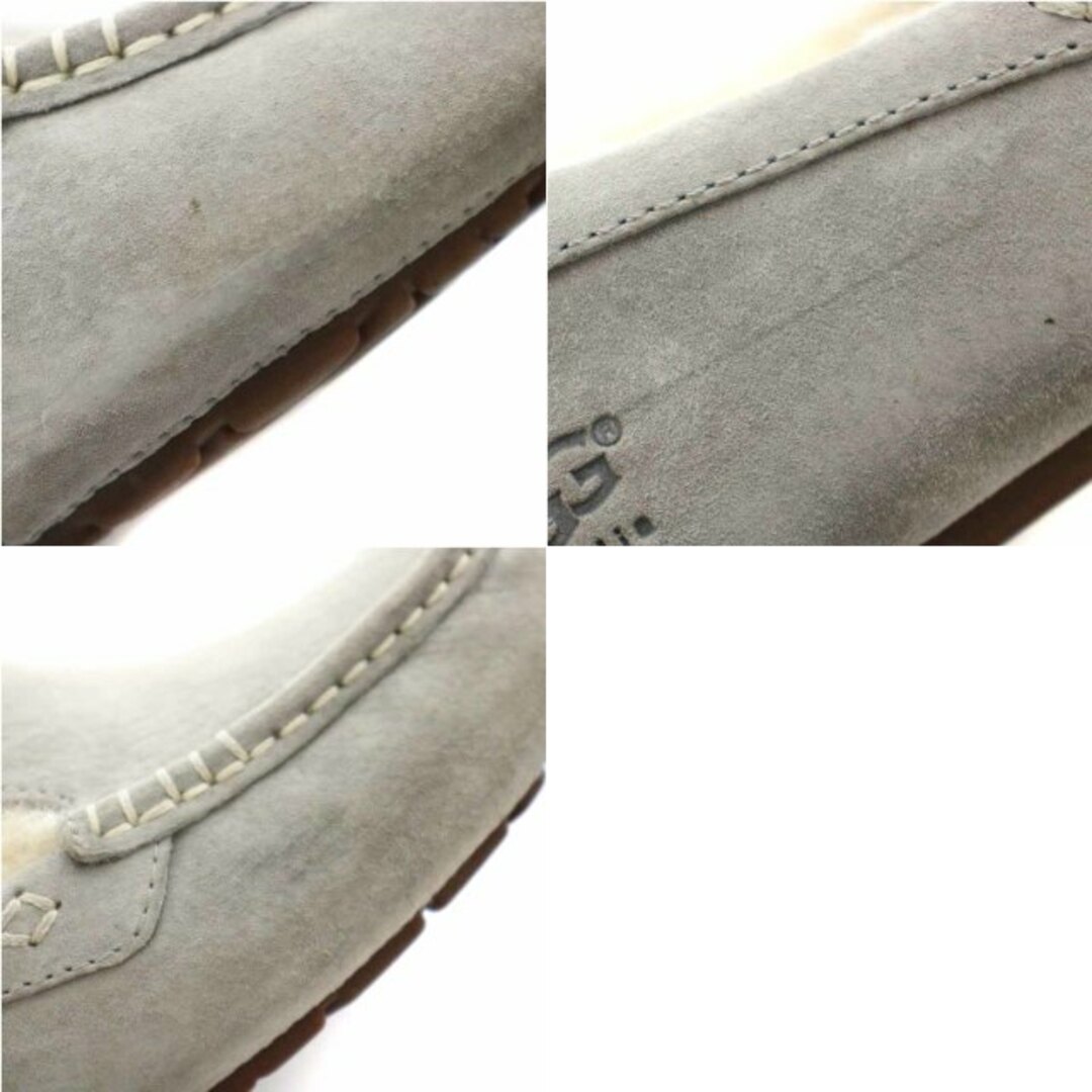 アグ オーストラリア アンスレー ドライビングモカシン US7 24cm グレー レディースの靴/シューズ(ローファー/革靴)の商品写真