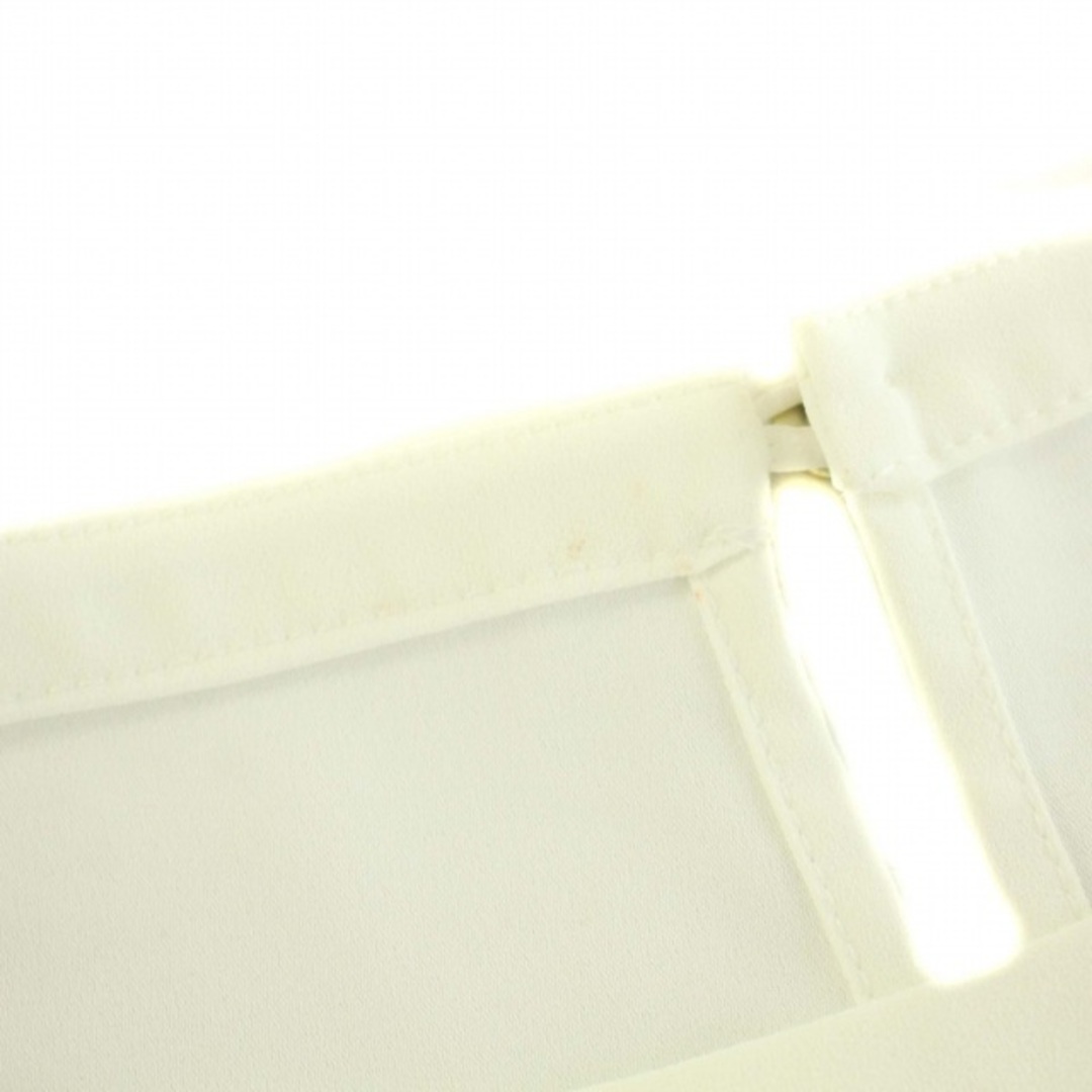 Rope' Picnic(ロペピクニック)のロペピクニック リサイクルポリエステルTeeブラウス カットソー 半袖 38 白 レディースのトップス(カットソー(半袖/袖なし))の商品写真
