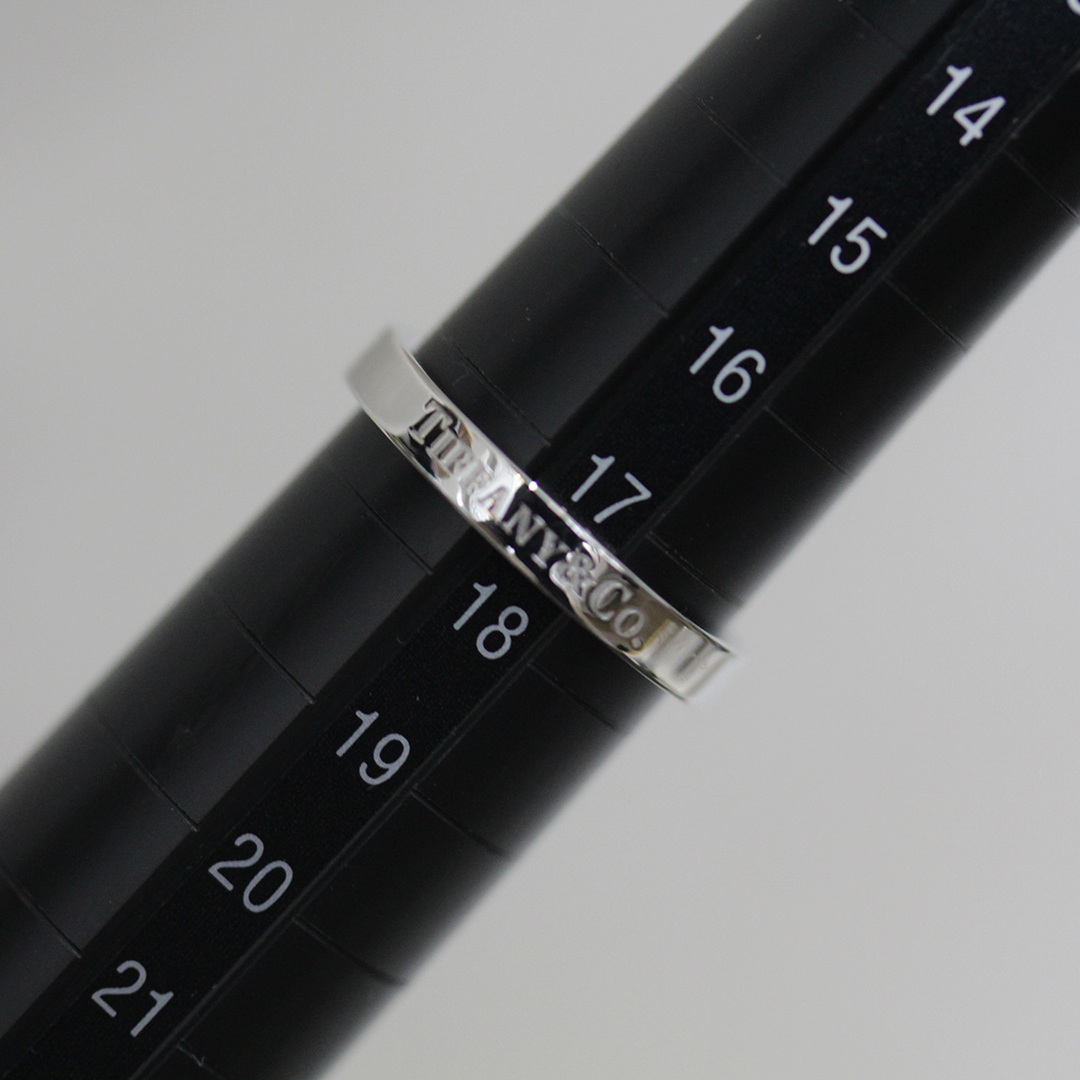 Tiffany & Co. - ティファニー フラットバンド リング 17.5号 PT950