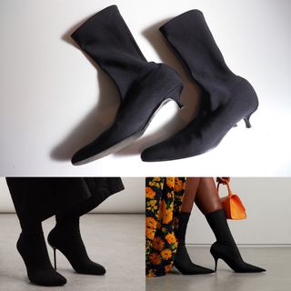Balenciaga - 極美品 Balenciaga バレンシアガ ソックス ブーツ 37の