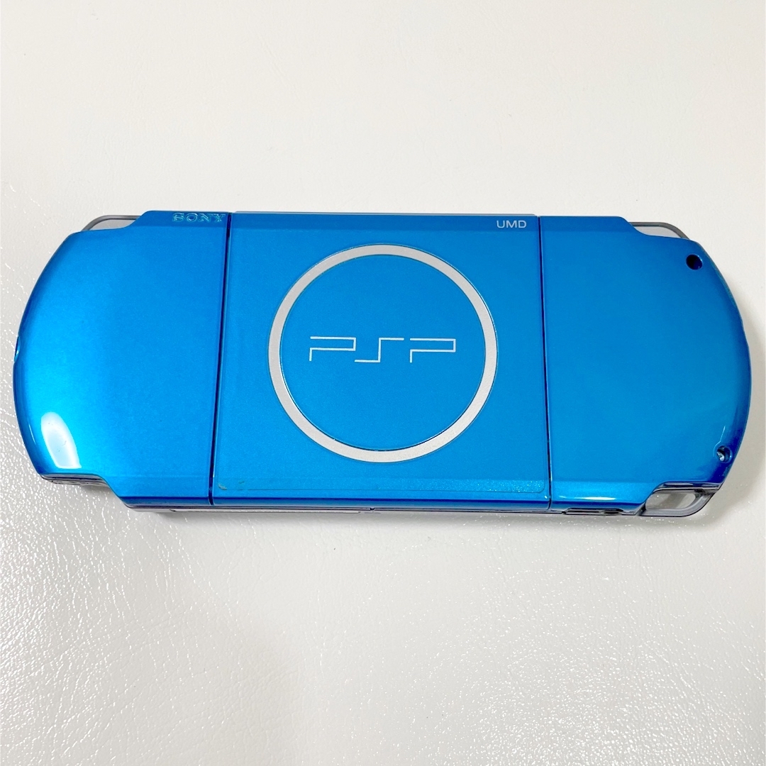 PlayStation Portable - PSP 3000 バイブラント ブルー PSP-3000VB 青 ...