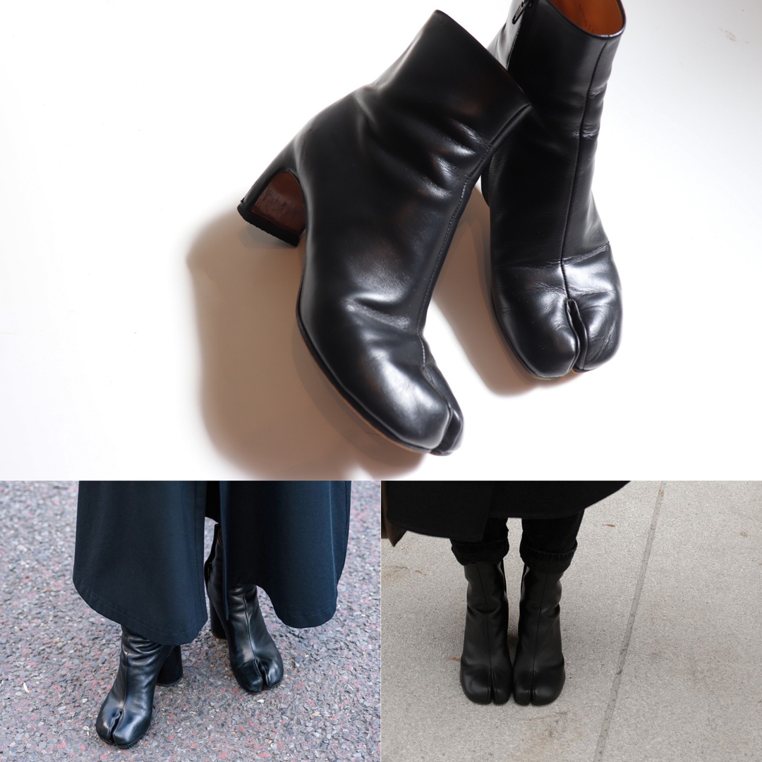 美品 Maison Margiela マルジェラ タビ ブーツ 37-