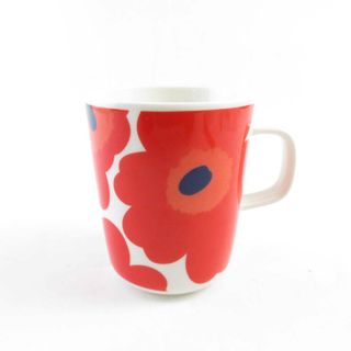 マリメッコ(marimekko)の美品 marimekko マリメッコ UNIKKO ウニッコ マグカップ 1点 コップ 北欧 フィンランド SY7138E (グラス/カップ)