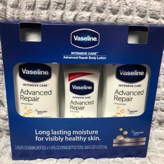 ヴァセリン(Vaseline)のコストコ  ヴァセリン ボディーローション 3本セット(ボディローション/ミルク)