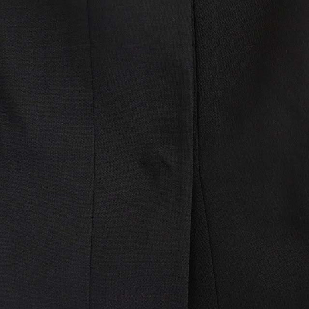 FENDI(フェンディ)のフェンディ プリーツヘムノーカラージャケット ウール 38 黒 ブラック ■OS レディースのジャケット/アウター(その他)の商品写真