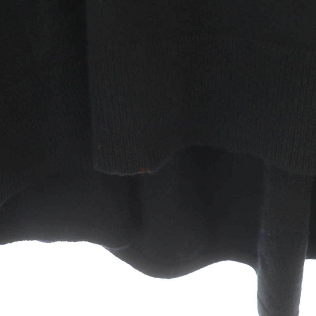 ENFOLD(エンフォルド)のエンフォルド ENFOLD ニット セーター 長袖  ウール 38 黒 ブラック レディースのトップス(ニット/セーター)の商品写真