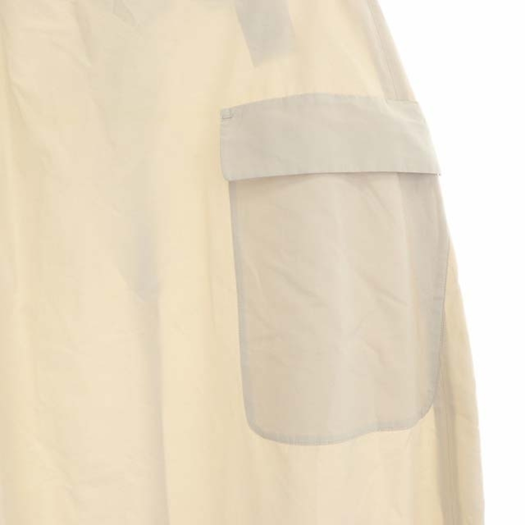 other(アザー)のエス マックスマーラ 近年モデル ロングスカート フレア 36 ライトグレー レディースのスカート(ロングスカート)の商品写真