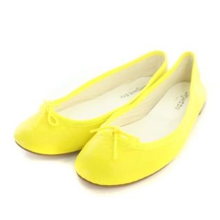 レペット(repetto)のレペット Repetto バレエシューズ リボン 22.7cm 黄色 イエロー(バレエシューズ)