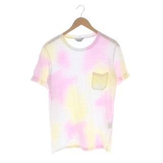 アンユーズド(UNUSED)のアンユーズド TIE-DYE/CREW-NECK タイダイTシャツ 半袖 2 白(Tシャツ/カットソー(半袖/袖なし))