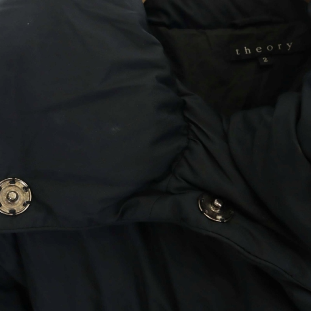 【極✨美品】セオリー　ショート ダウンジャケット  袖リブ 変形 サイズ2