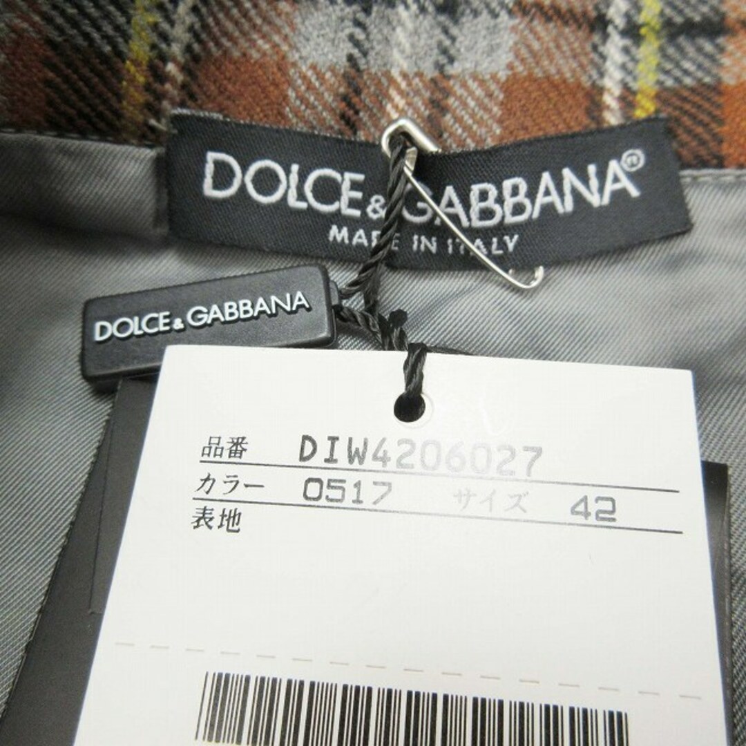 DOLCE&GABBANA - ドルチェ&ガッバーナ ドルガバ ウール タータン