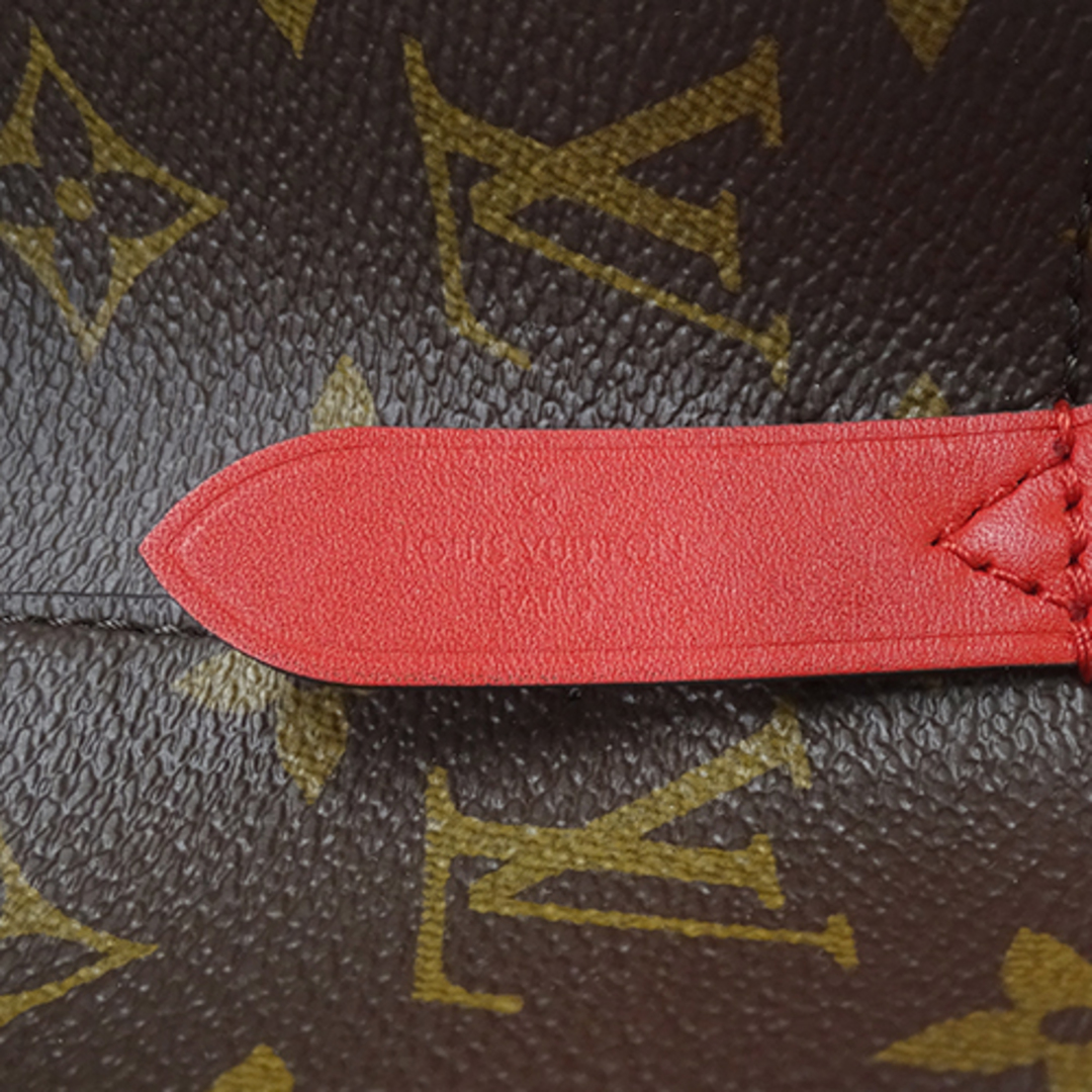 ルイ ヴィトン LOUIS VUITTON バッグ モノグラム レディース ブランド ショルダーバッグ 2way ネオ ノエ コクリコ M44021 ブラウン レッド バケットバッグ 巾着型 おしゃれ