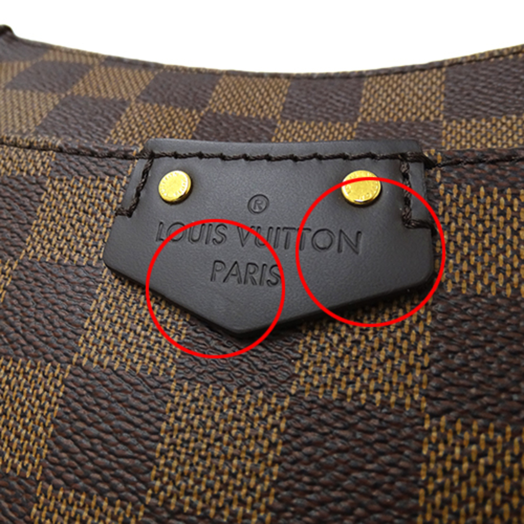 ルイ ヴィトン LOUIS VUITTON バッグ ダミエ レディース ブランド ショルダーバッグ サウス バンク N42230 ブラウン 斜め掛け タッセル おしゃれ 大人 おでかけ