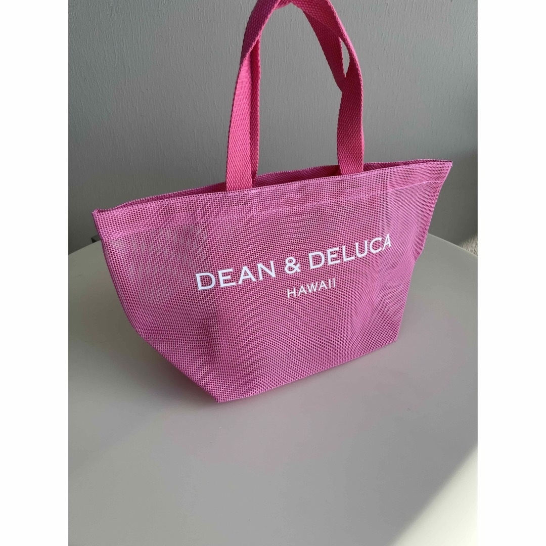 ハワイ限定】DEAN&DELUCAディーン&デルーカ ピンク トートバッグ S-