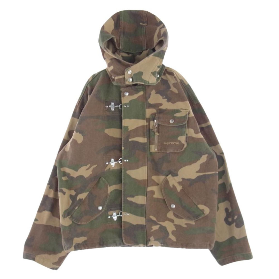 Supreme シュプリーム ジャケット 23SS Canvas Clip Jacket キャンバス クリップ ジャケット マルチカラー系 L【美品】