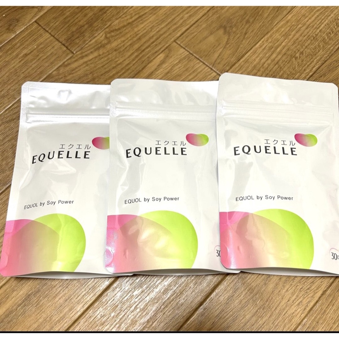 大塚製薬 エクエル EQUELLE パウチ　 120粒×3袋