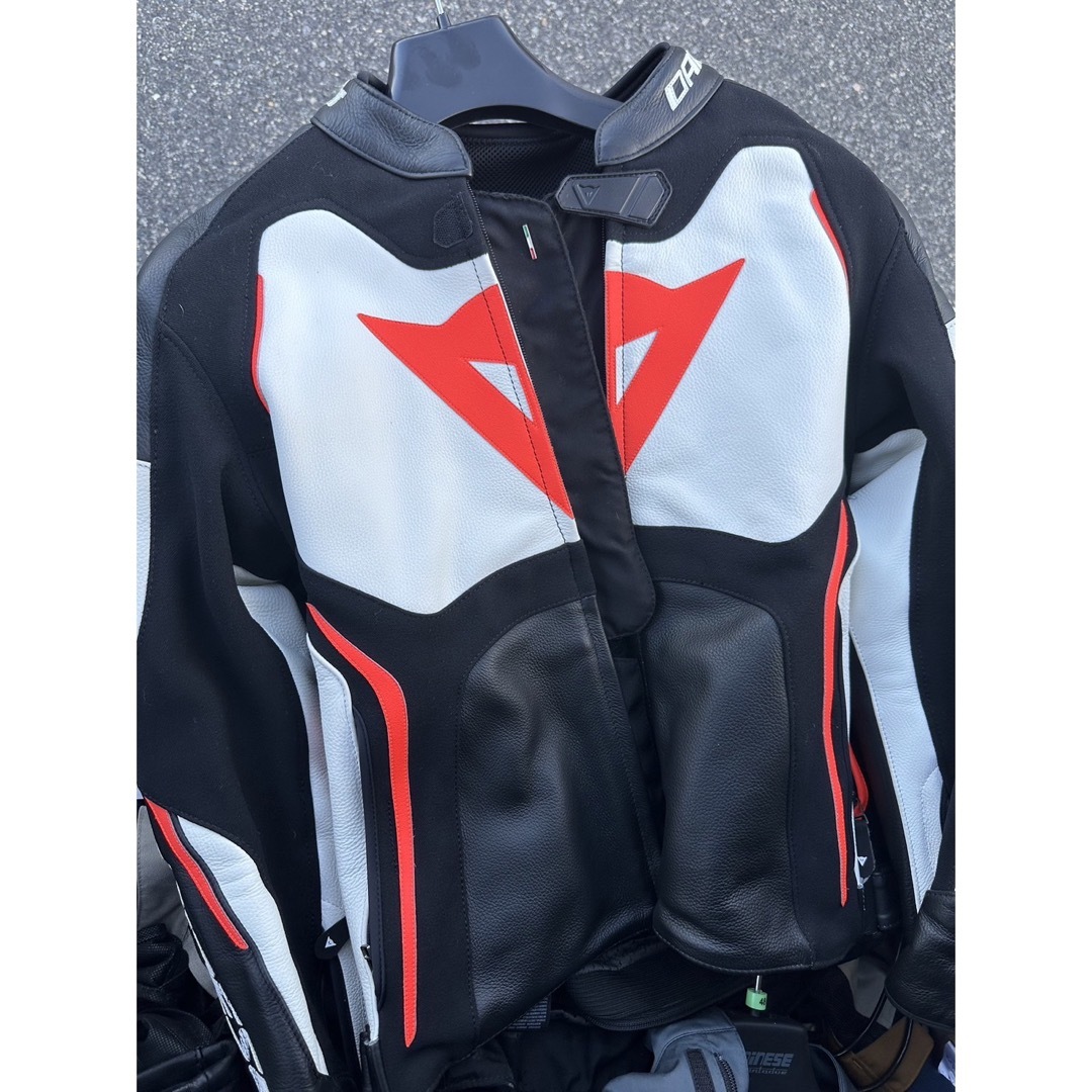 Dainese Racing 3 D-Air Perforated Jacket メンズのジャケット/アウター(ライダースジャケット)の商品写真