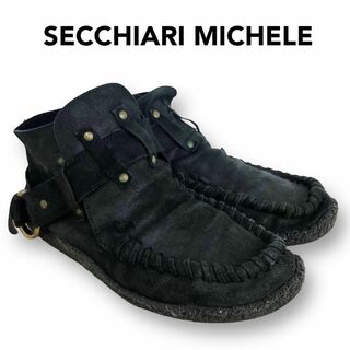 SECCHIARI MICHELE - SECCHIARI MICHELE ショートブーツ 24.5cm EU39 ...