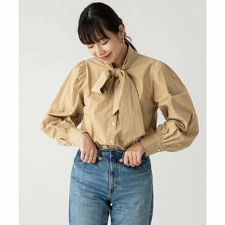 アーバンリサーチロッソ(URBAN RESEARCH ROSSO)の【BEIGE】F by ROSSO ボウタイシャツブラウス(シャツ/ブラウス(長袖/七分))