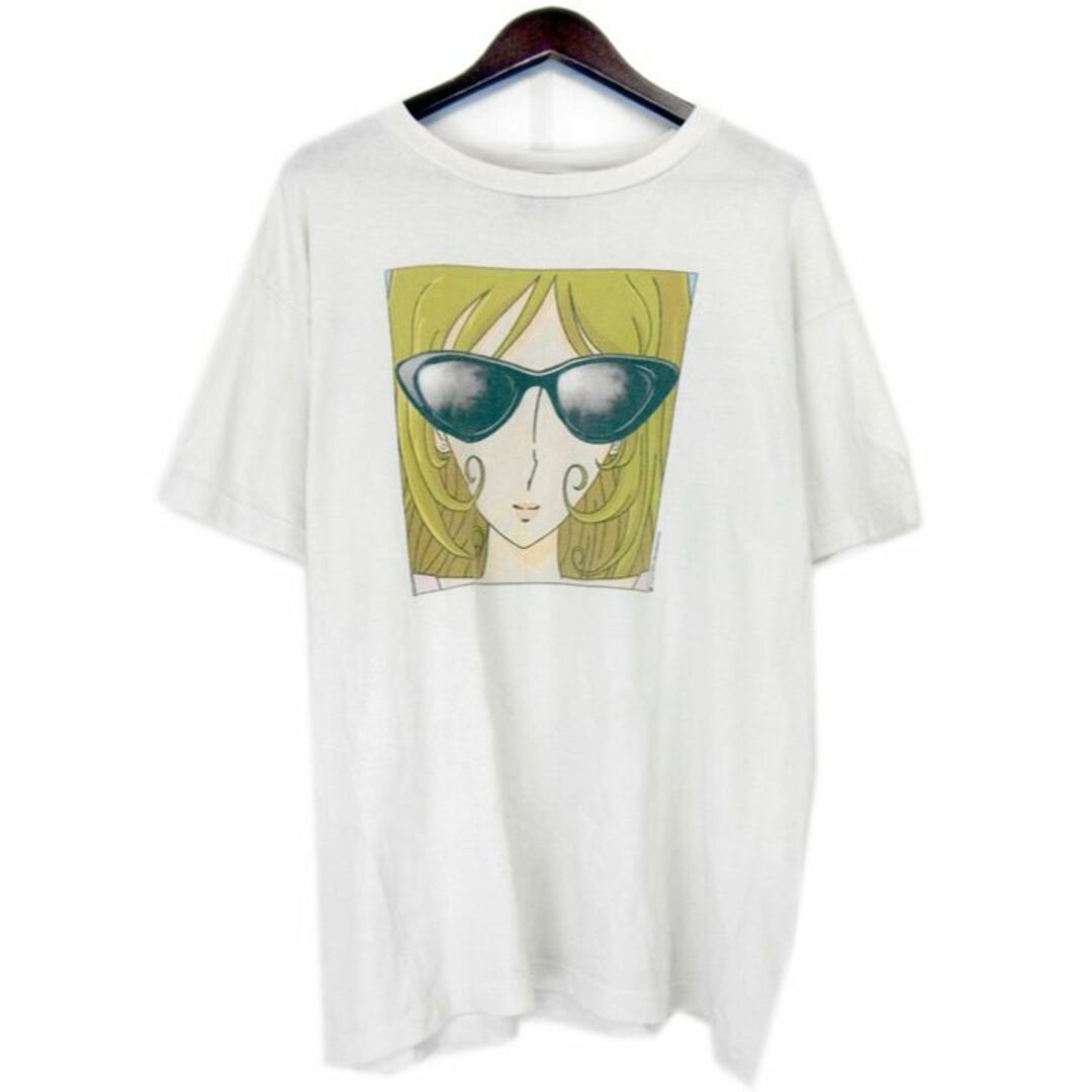 ホワイトサイズセントマイケル SAINT MICHAEL ■ 23SS 【 SUNGLASS SS TEE SM-S23-0000-023 】 サングラス プリント 半袖 Tシャツ　w15414