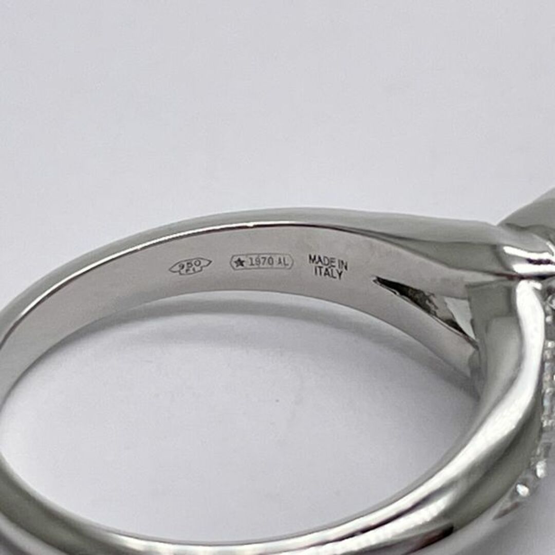BVLGARI(ブルガリ)のBVLGARI インコントロ ダモーレ 0.40ct D/VS2/VG 7号 リング・指輪 Pt950 ダイヤモンド レディースのアクセサリー(リング(指輪))の商品写真