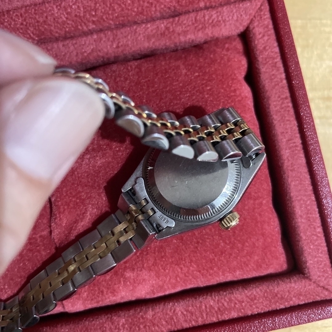ROLEX(ロレックス)のROLEX   ディジャスト　ダイヤモンド　コンピューター10P 文字盤 レディースのファッション小物(腕時計)の商品写真