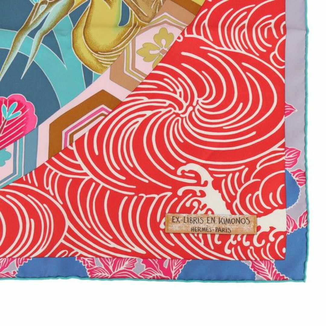 Hermes - エルメス スカーフ カレ 90 エクスリブリス キモノ ピンク
