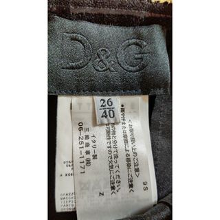 ドルチェアンドガッバーナ(DOLCE&GABBANA)のDOLCE&GABBANA キャミワンピース size 40(ひざ丈ワンピース)