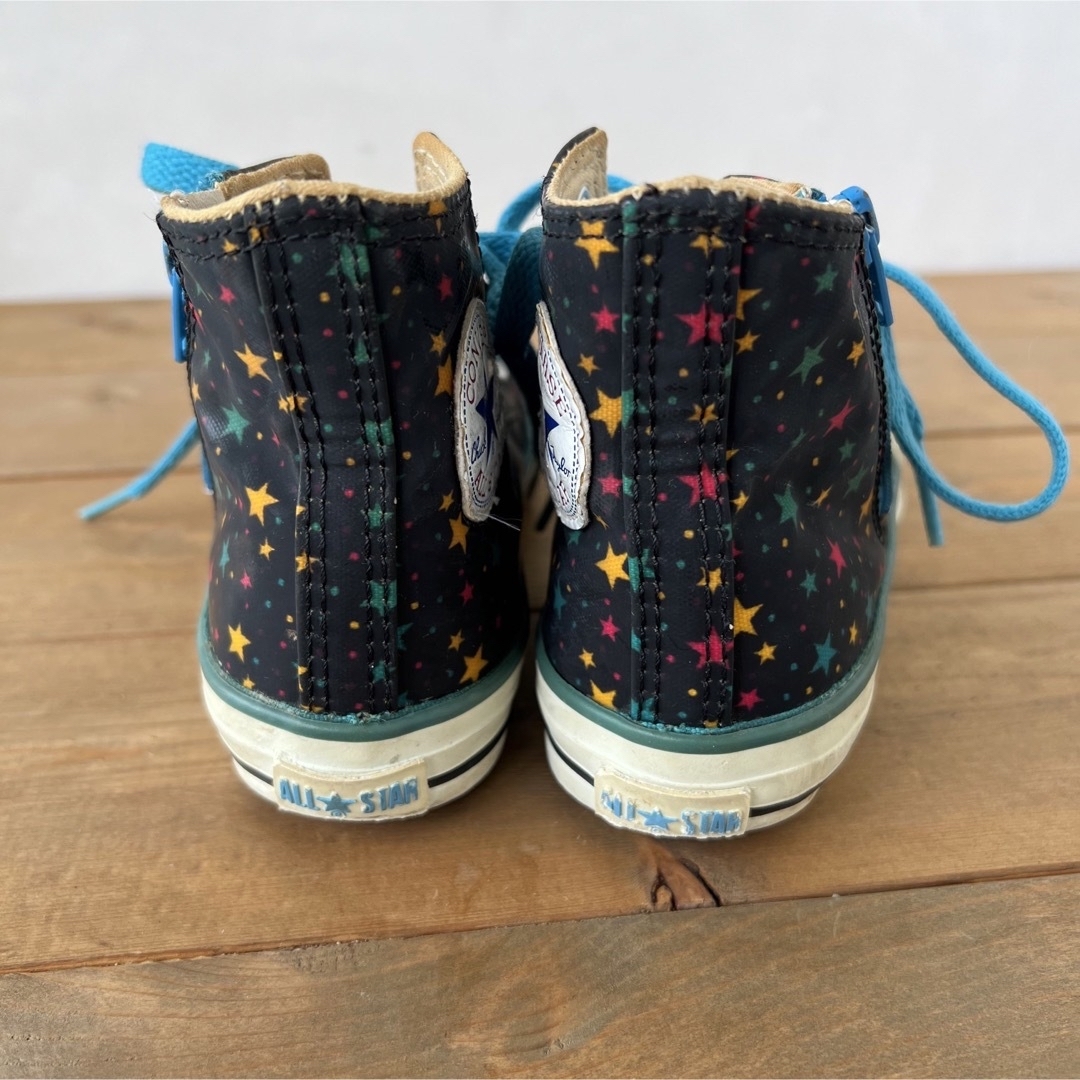 ALL STAR（CONVERSE）(オールスター)のコンバース　コンバースオールスター　ハイカットスニーカー　スニーカー　17㎝　星 キッズ/ベビー/マタニティのキッズ靴/シューズ(15cm~)(スニーカー)の商品写真