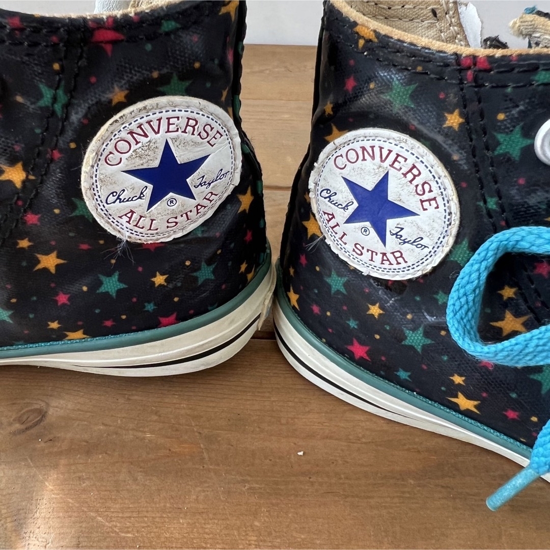 ALL STAR（CONVERSE）(オールスター)のコンバース　コンバースオールスター　ハイカットスニーカー　スニーカー　17㎝　星 キッズ/ベビー/マタニティのキッズ靴/シューズ(15cm~)(スニーカー)の商品写真