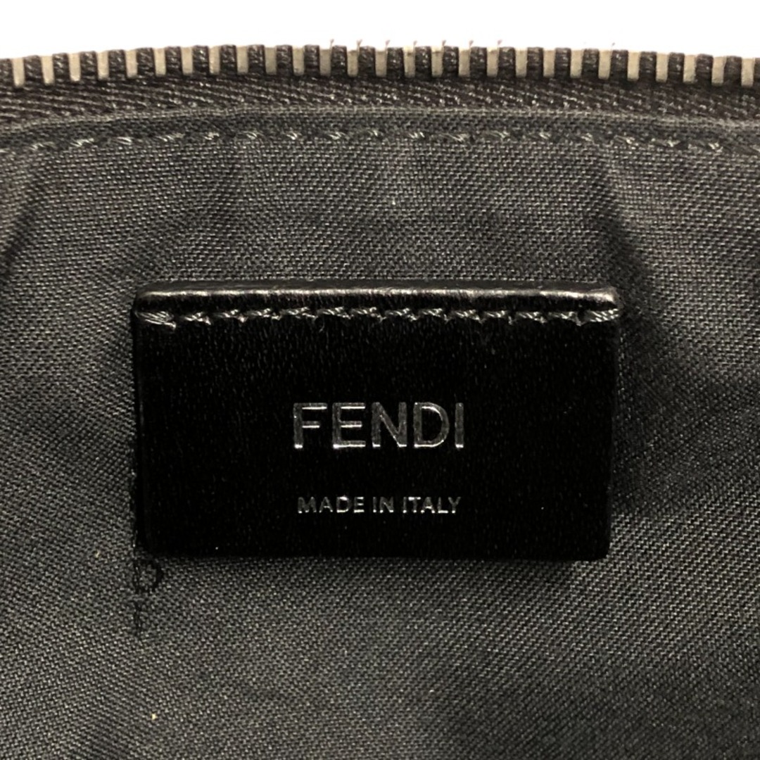 FENDI(フェンディ)の　フェンディ FENDI バグズアイ ウエストバッグ 7VA446 ネイビー/ライトグリーン レザー メンズ ウエストバッグ メンズのバッグ(ウエストポーチ)の商品写真