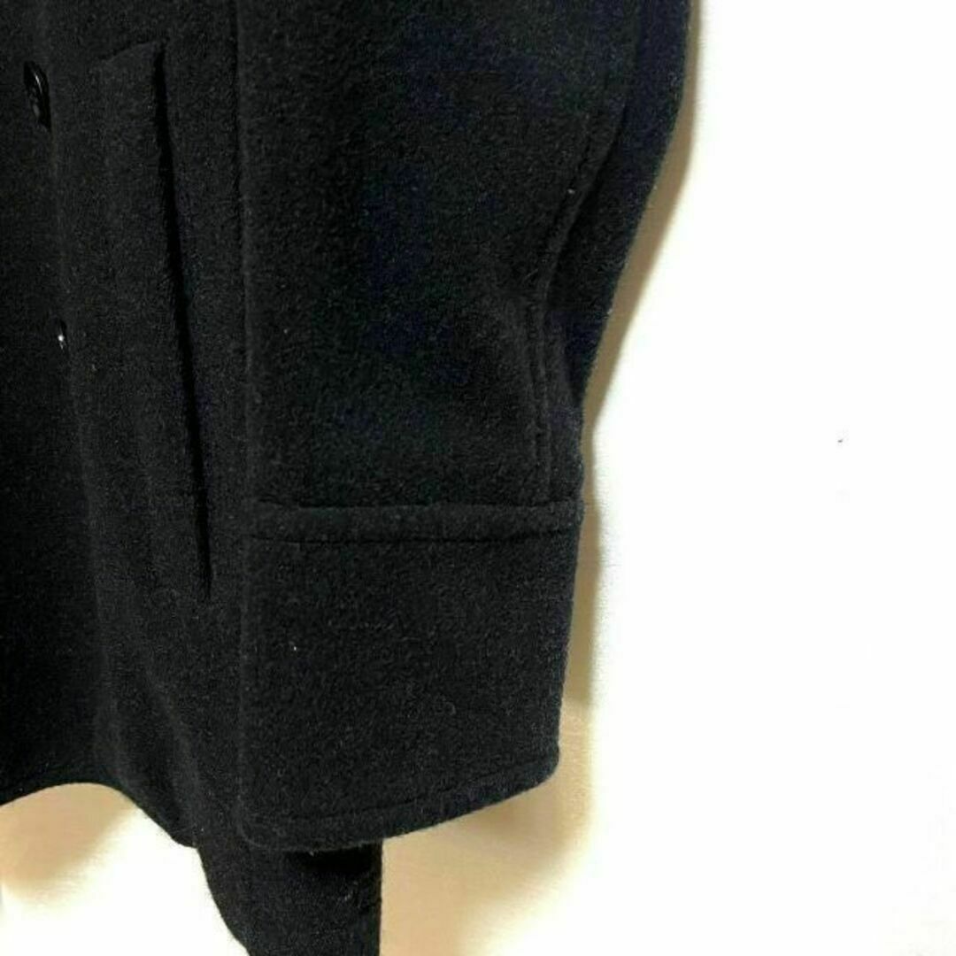 NICOLE CLUB for MEN メルトンウール ピーコート メンズのジャケット/アウター(ピーコート)の商品写真
