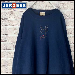 ジャージーズ(JERZEES)の【US古着】JERZEES　トレーナー　スウェット　メンズ　レディース【L】(スウェット)