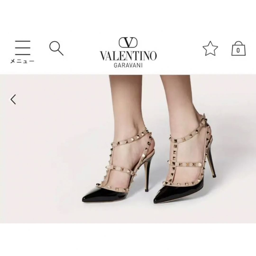 VALENTINO GARAVANI ロックスタッズ：35 1/2-