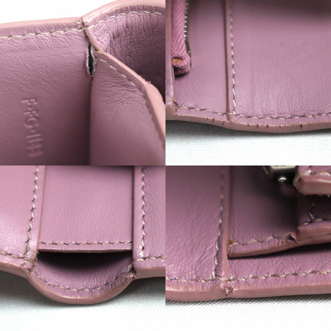 celine(セリーヌ)のCELINE セリーヌ ミディアム フラップマルチファンクション 三つ折り財布 ピンク Antique rose 10A943B4B.24RS レディース【中古】 レディースのファッション小物(財布)の商品写真