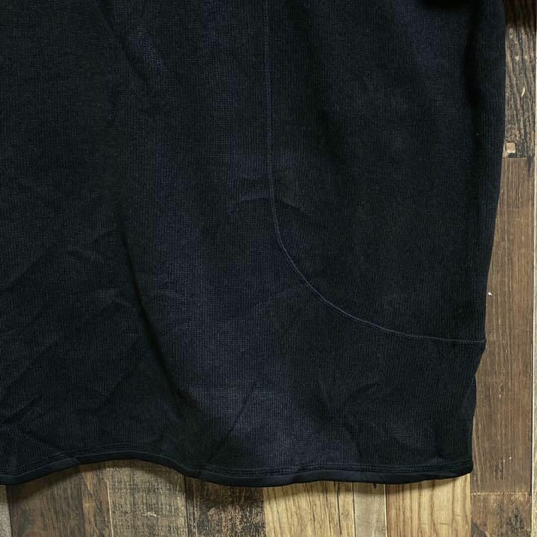 patagonia(パタゴニア)のパタゴニア ブラック ジップアップ フリース 無地 黒古着 長袖 アウター メンズのジャケット/アウター(ブルゾン)の商品写真