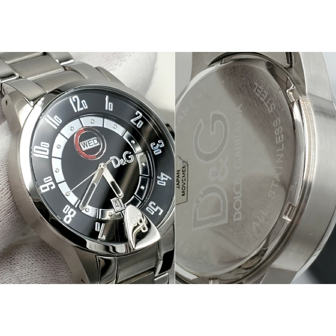 D&G(ディーアンドジー)の新品同様 ドルガバ 「ASPEN(アスペン)」 DW0624 メンズ腕時計 メンズの時計(腕時計(アナログ))の商品写真
